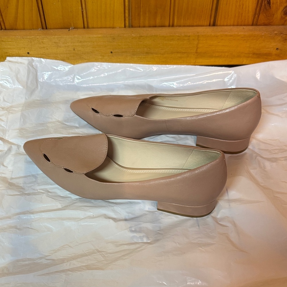 Cole Haan Women's Beige Loafers - Picture 2 of 4